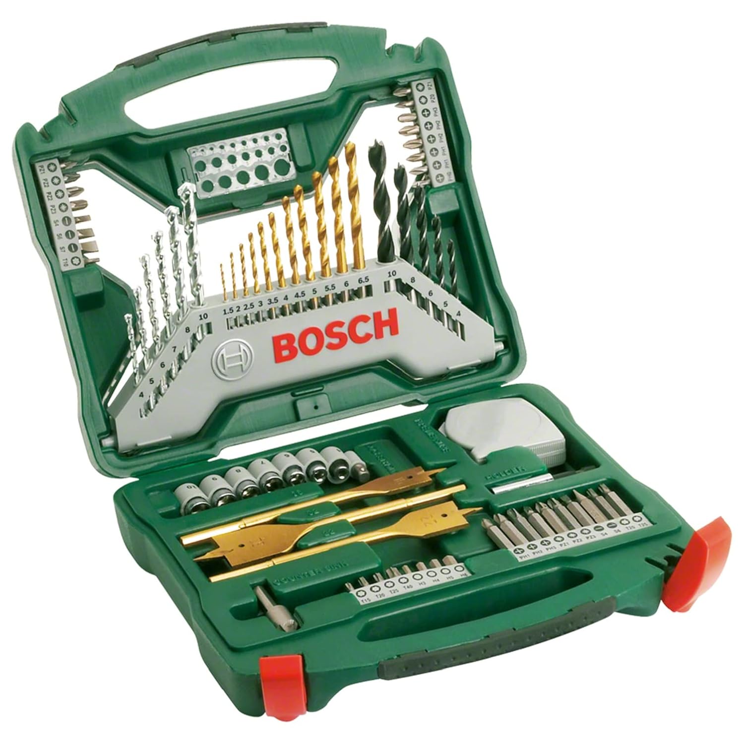 Bosch 70-Pieces Drill and Screwdriver Bit Set