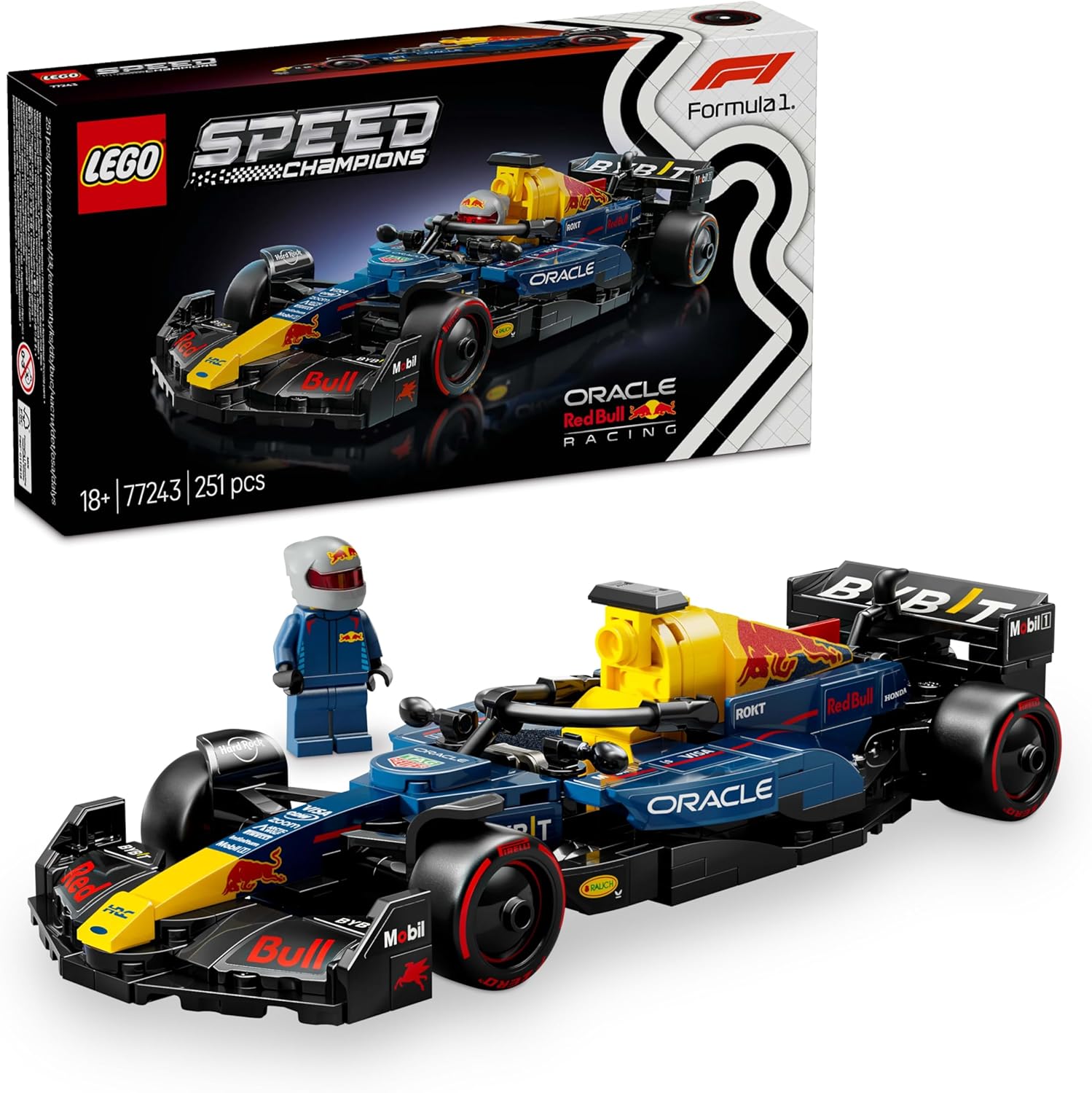 LEGO Red Bull F1 car