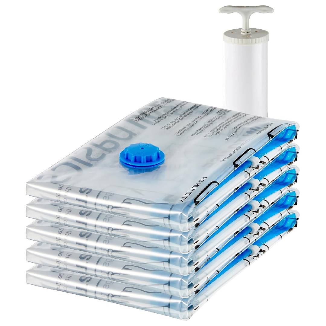 Vacuum Compression Zipper Storage Bags