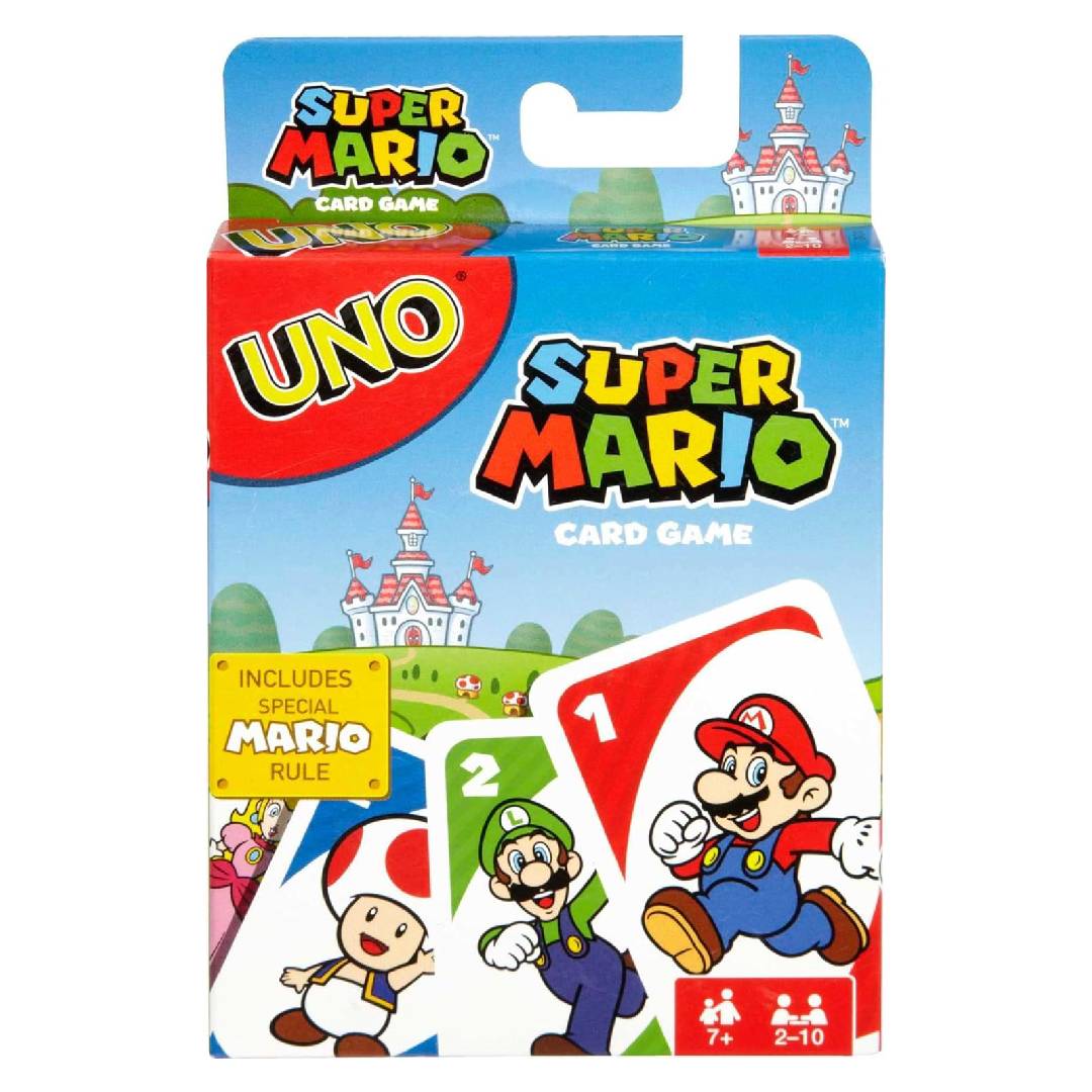 Mattel Games UNO Super Mario Card Game
