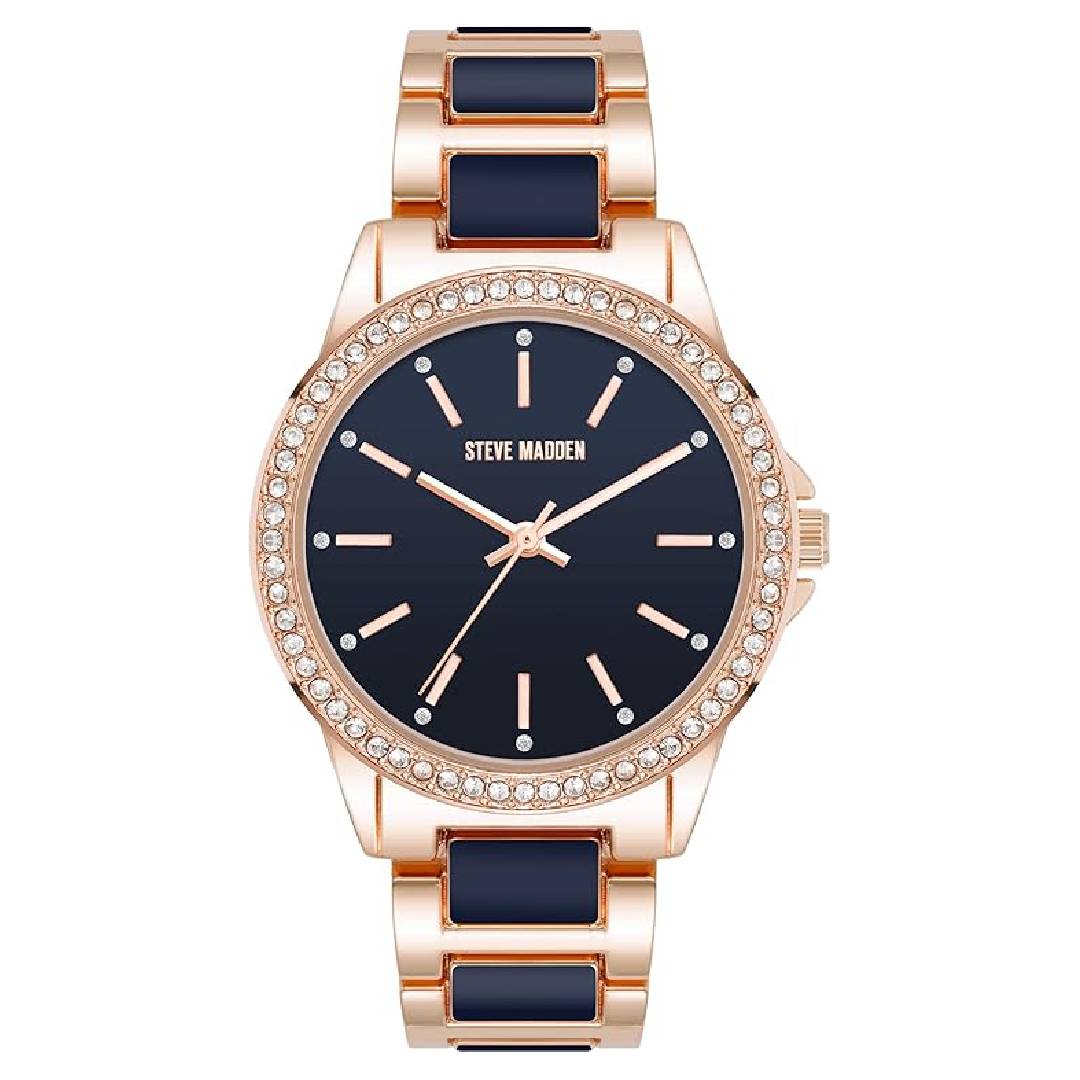 Steve Madden Dress Watch 086702736645, Blue
