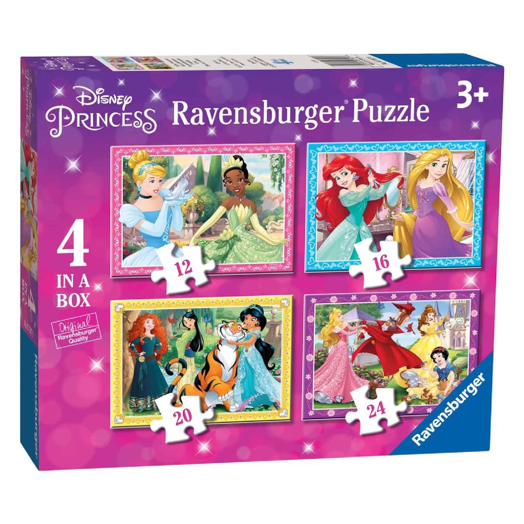Ravensburger Disney Princess 4 in Box Jigsaw Puzzles
