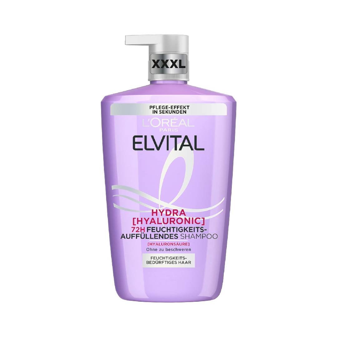 L'Oréal Paris Elvital Hydra Hyaluronic Moisturising XXXL Shampoo