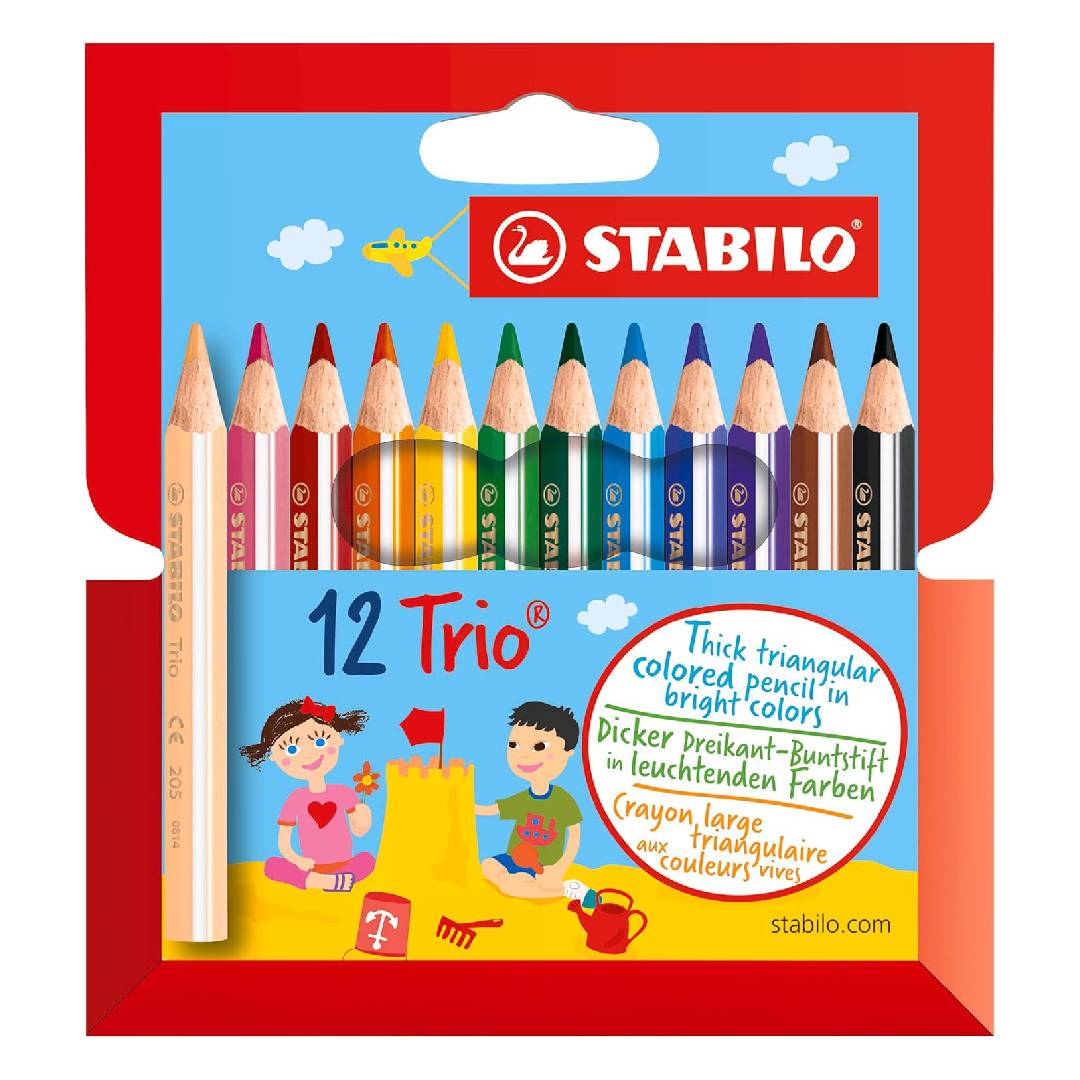 STABILO Trio thick short