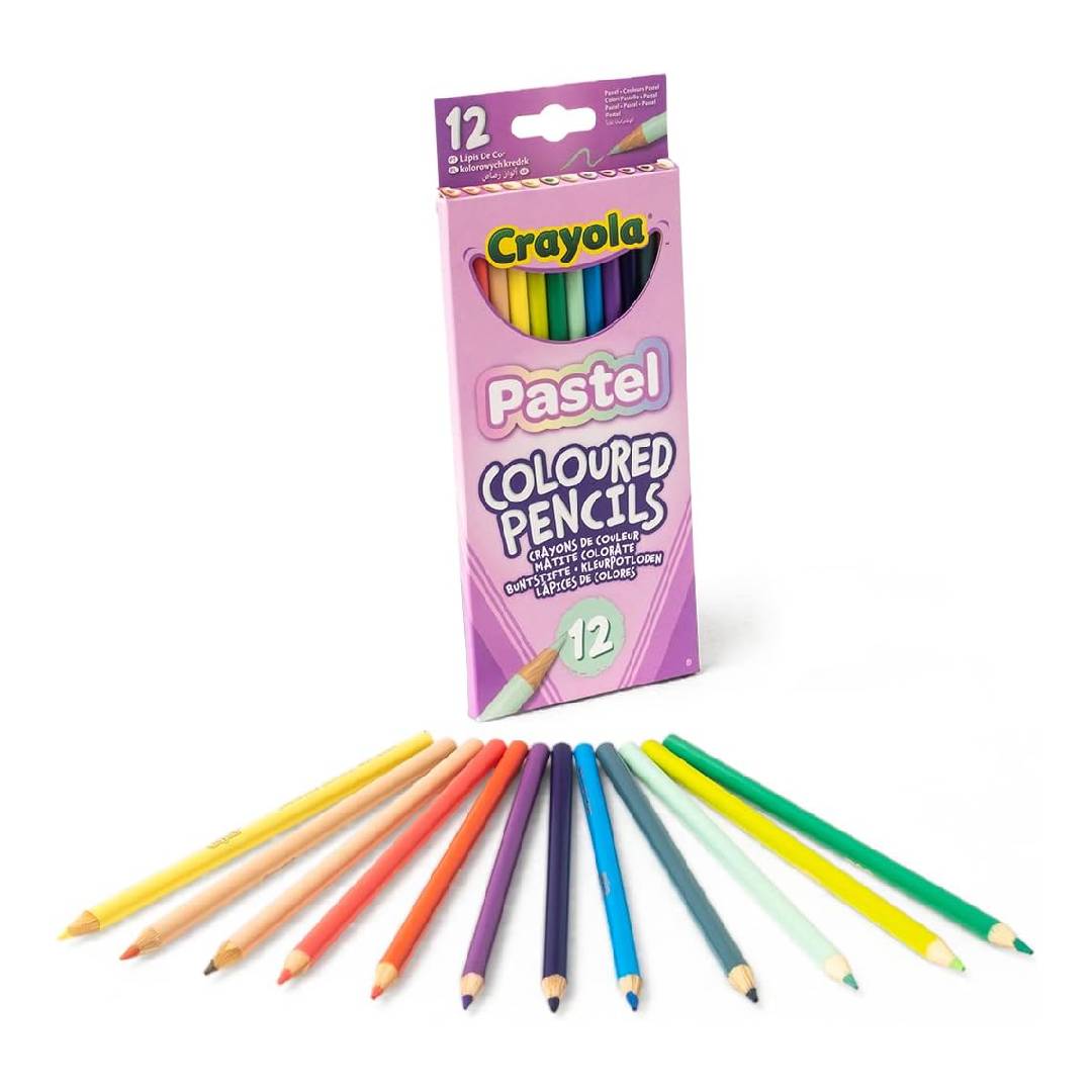 CRAYOLA Pastel Colouring Pencils