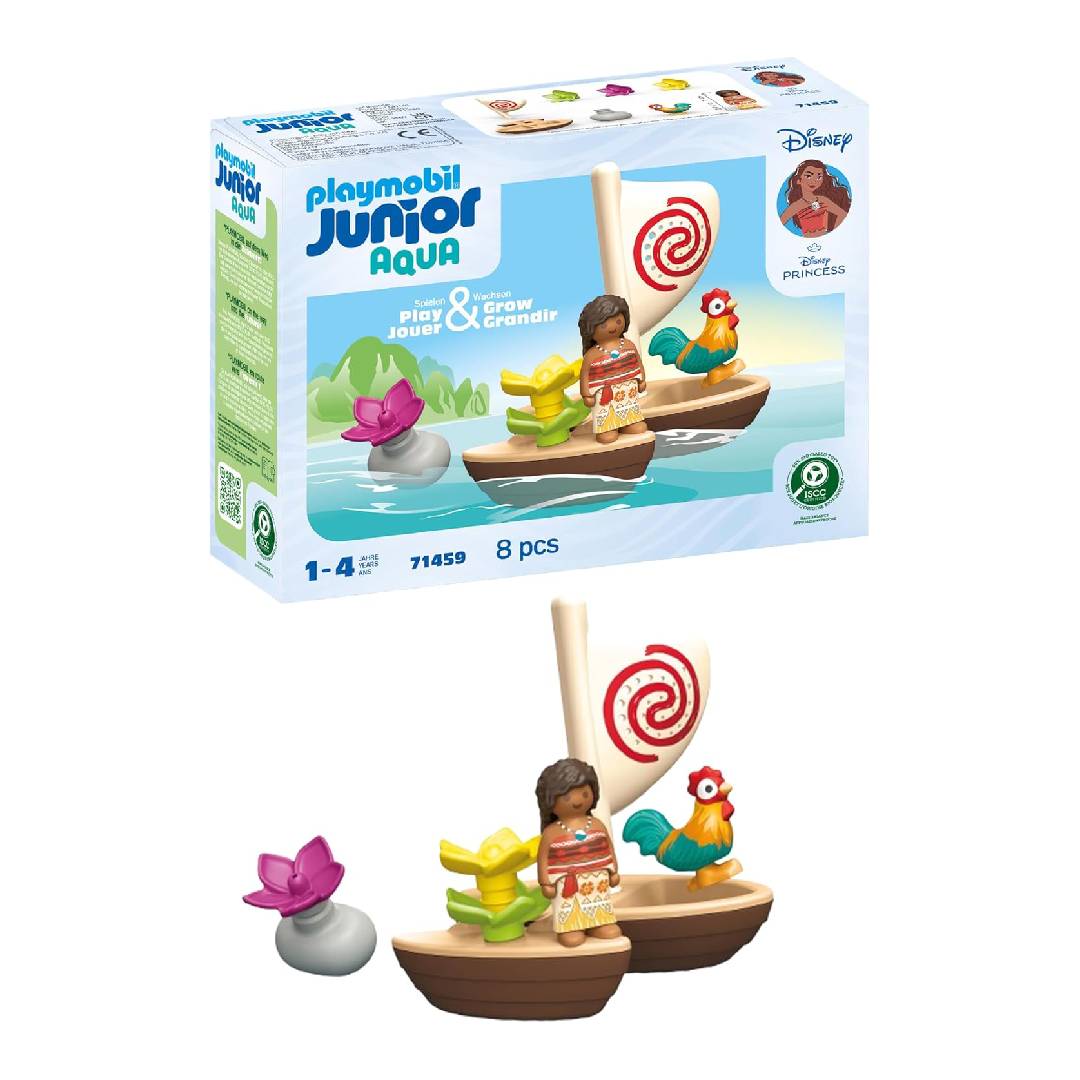PLAYMOBIL Junior Moanas catamaran