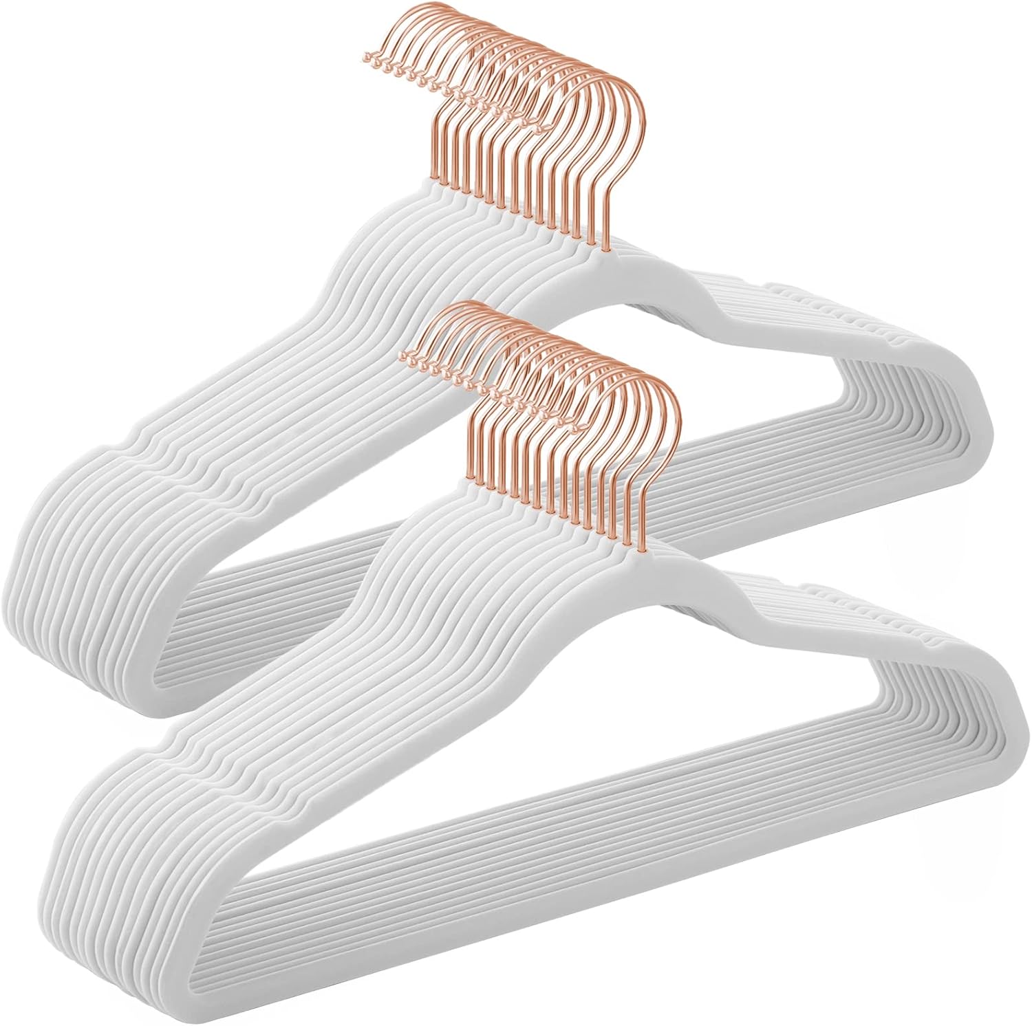 SONGMICS Set of 50 Velvet Hangers
