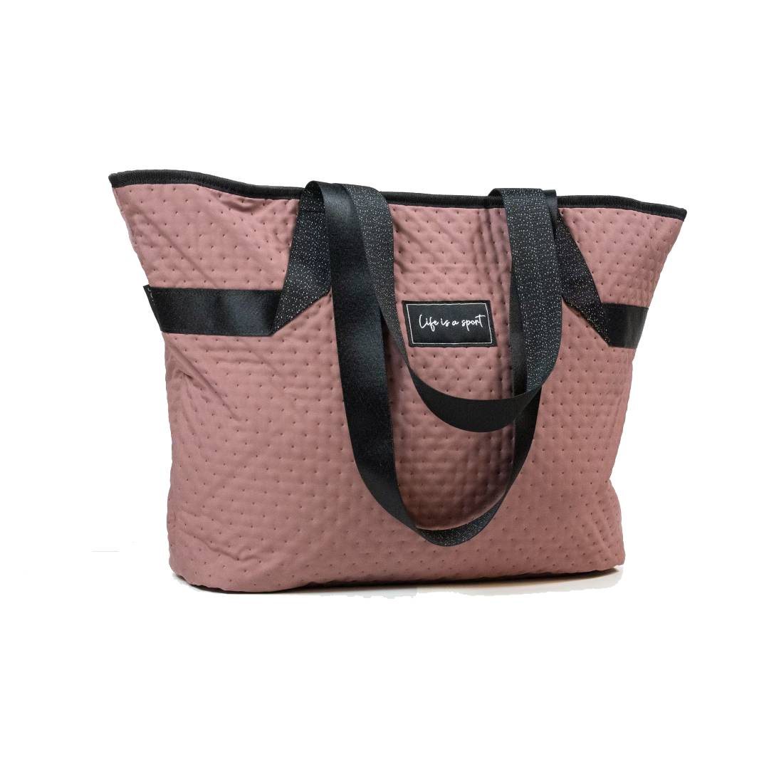 Women's 25 L Tote Bag with Pockets - Brown