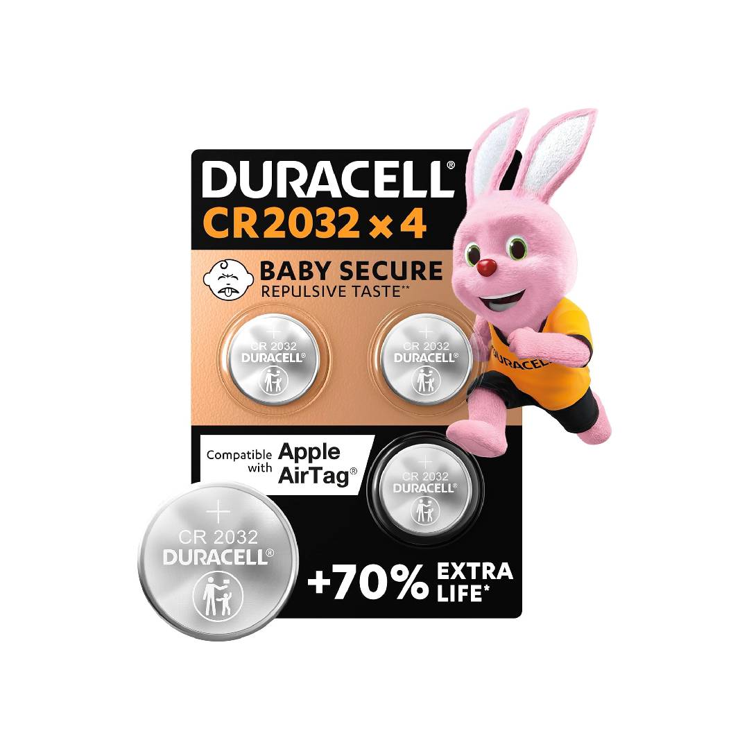 Duracell CR2032 Lithium Coin Batteries 3V