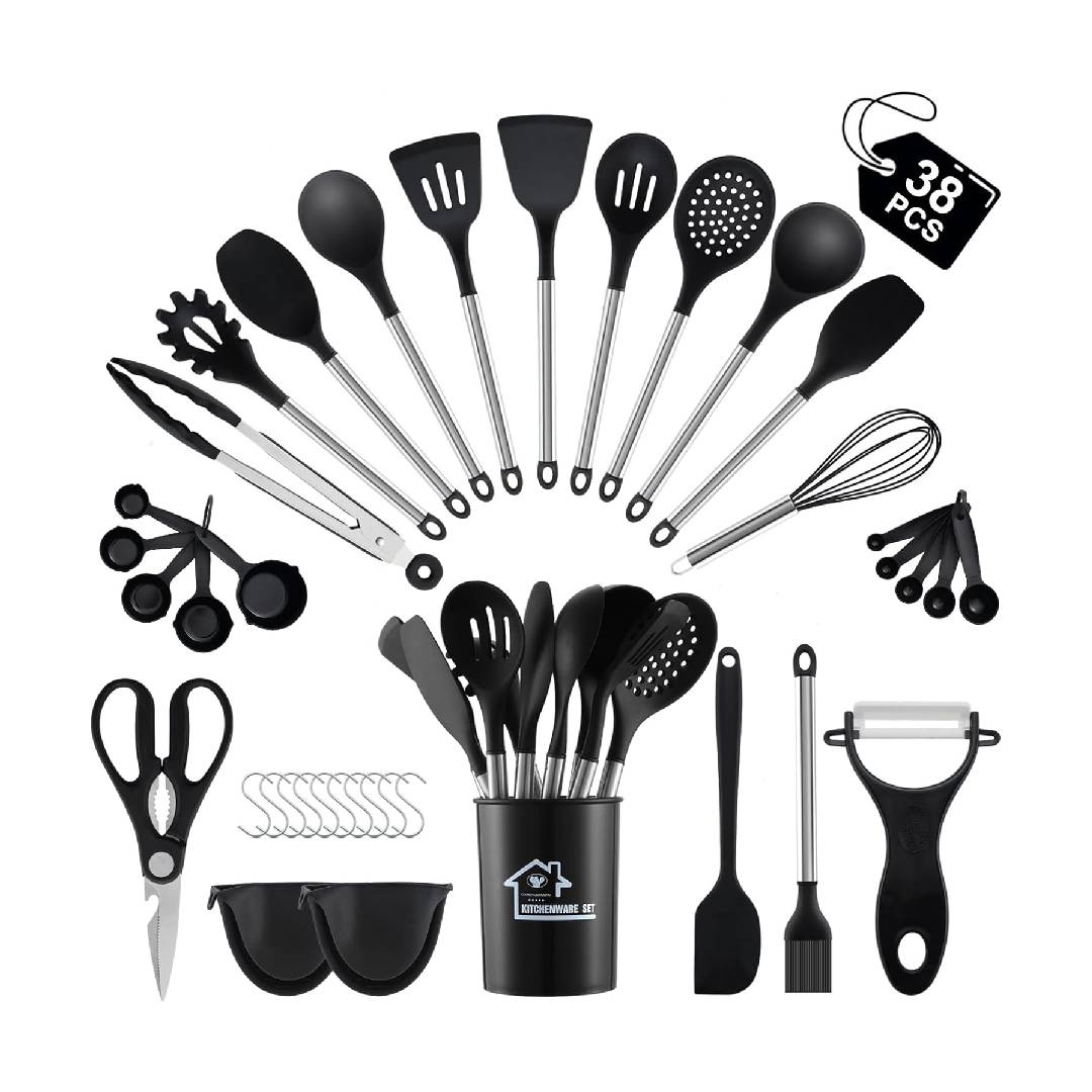 38 Pieces Kitchen Utensils Set
