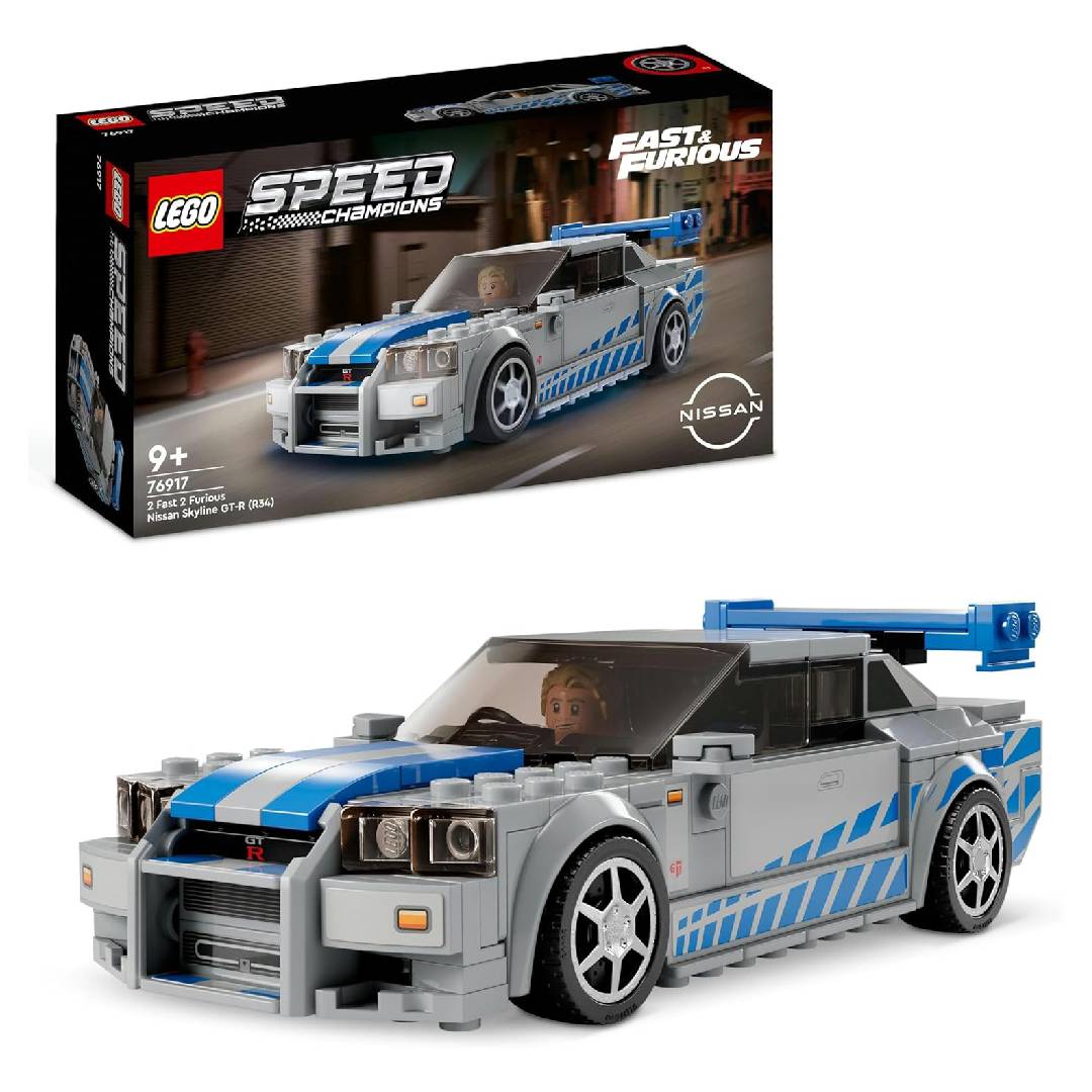 LEGO Speed Champions 2 Fast 2 Furious Nissan Skyline GT-R (R34) - 76917