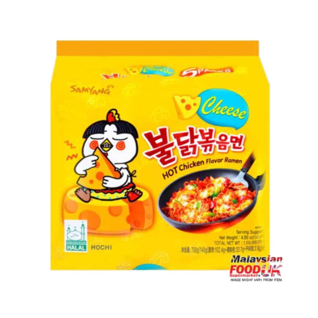 Samyang Hot Chicken Buldak Ramen Noodle Cheese Flavour