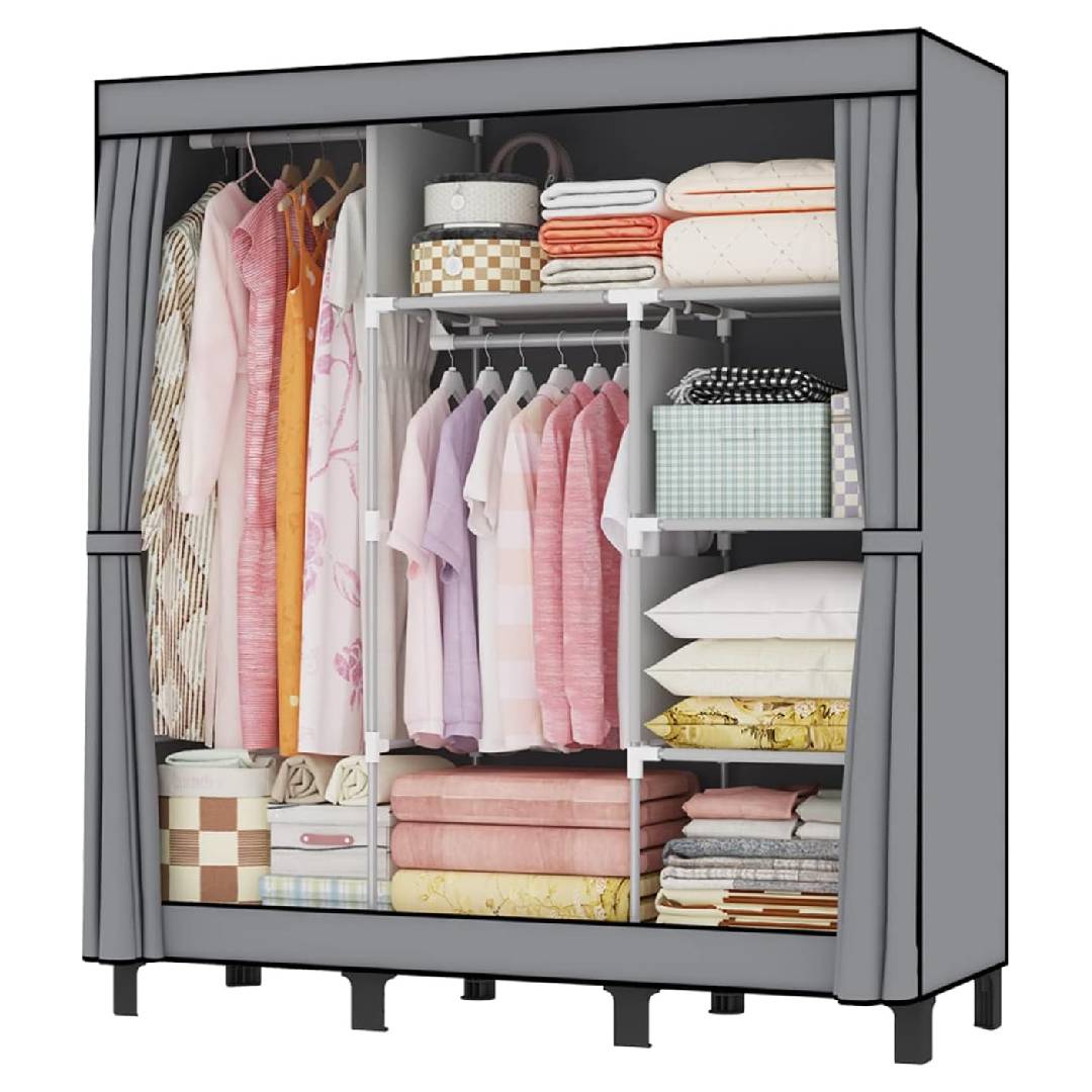 LOEFME Canvas Wardrobe