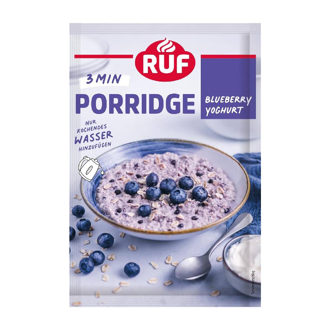 RUF Porridge Blueberry Yogurt