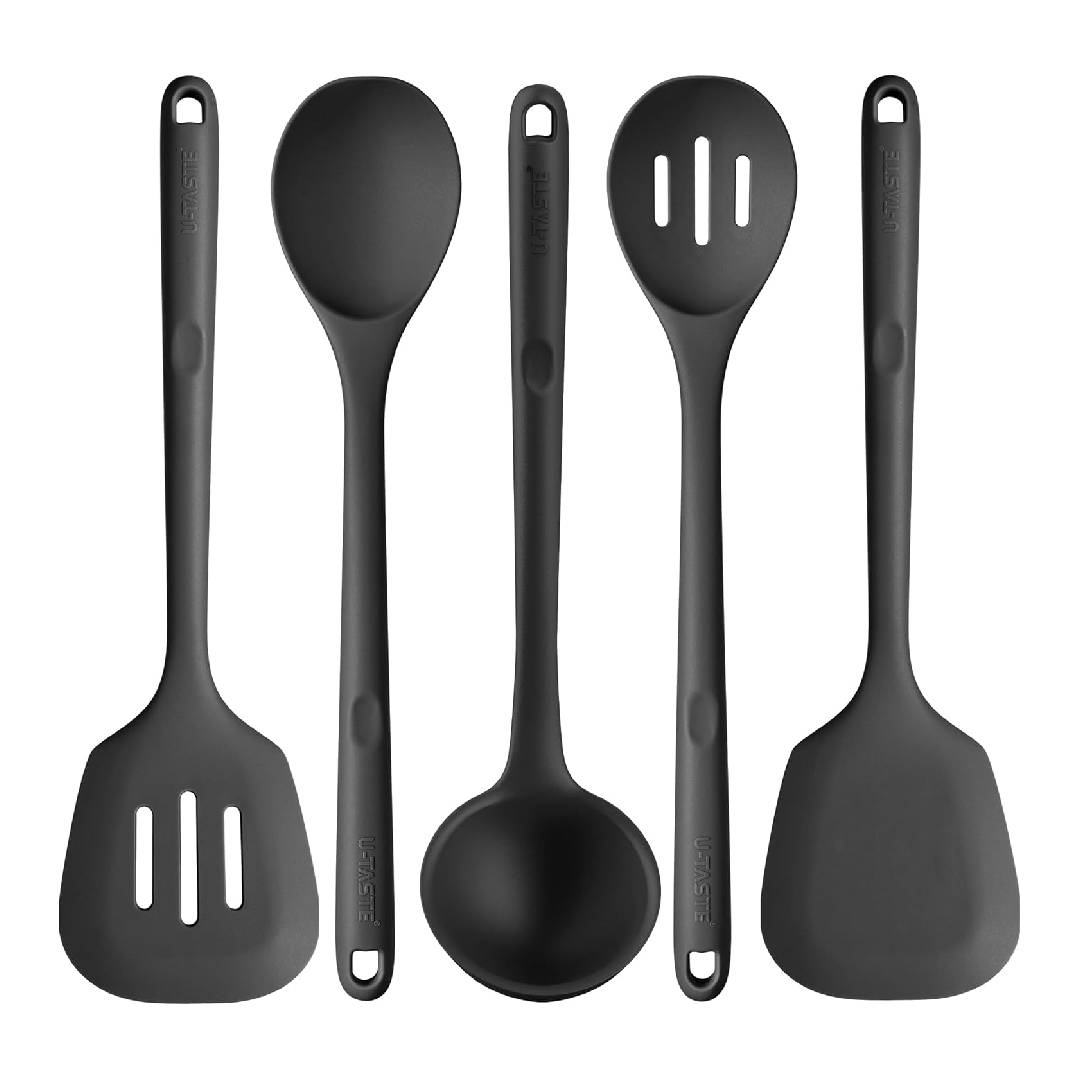U-Taste Extra Long Silicone Kitchen Utensils