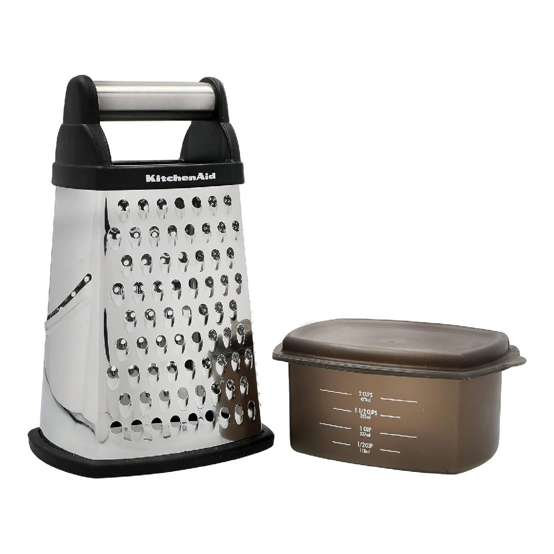 KitchenAid Cheese Grater with Container and Lid