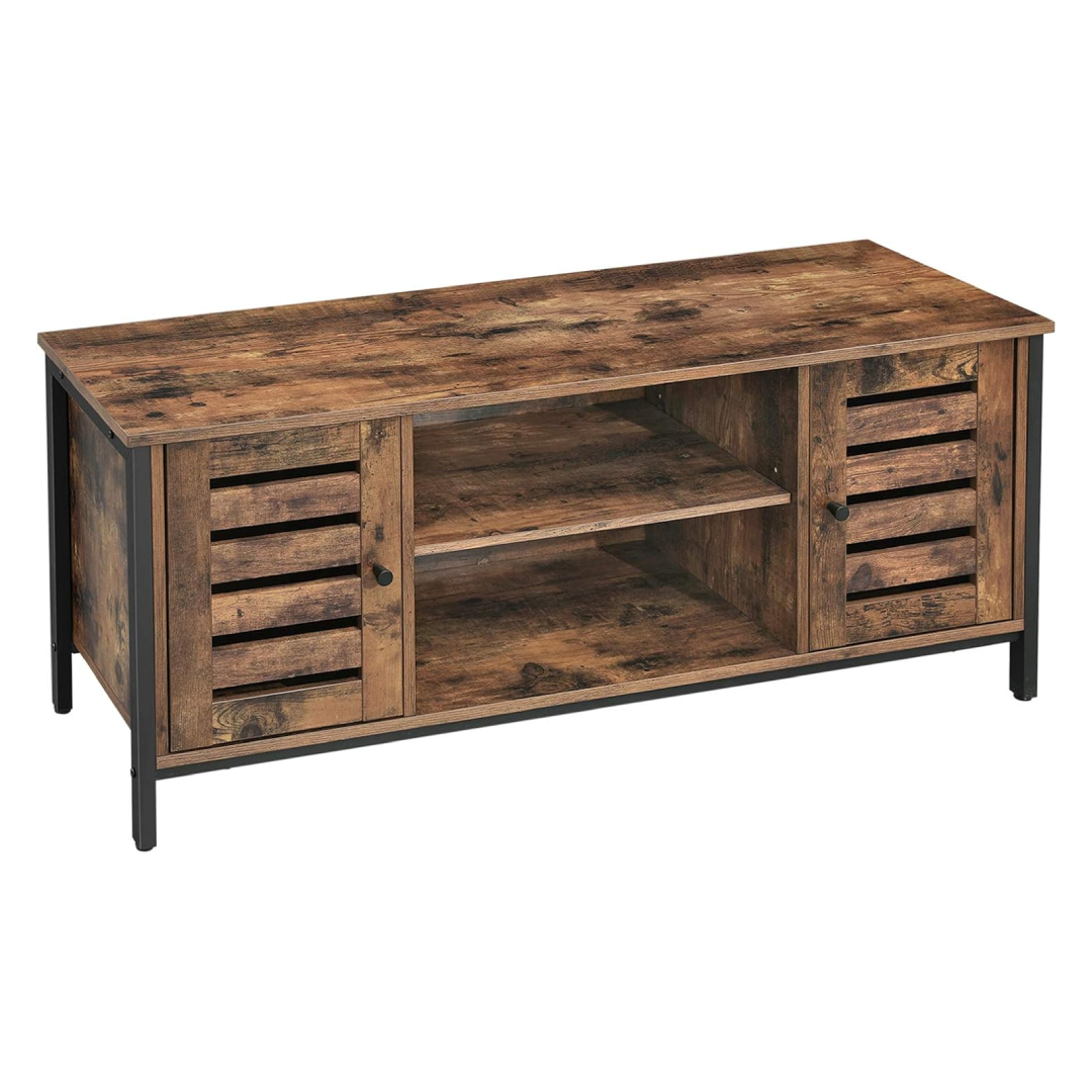 VASAGLE rustic TV stand
