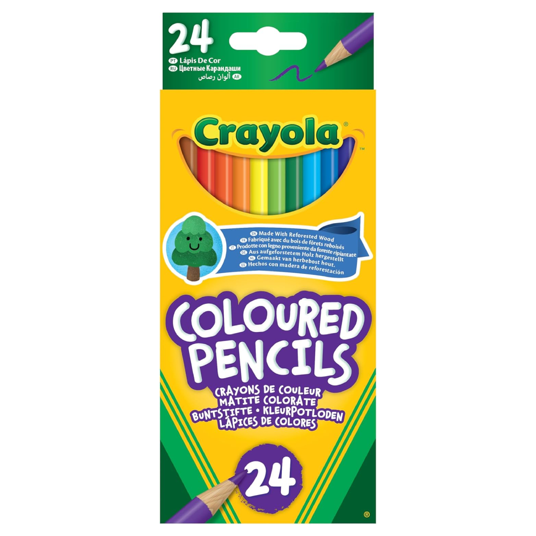 Crayola 24 colouring pencils