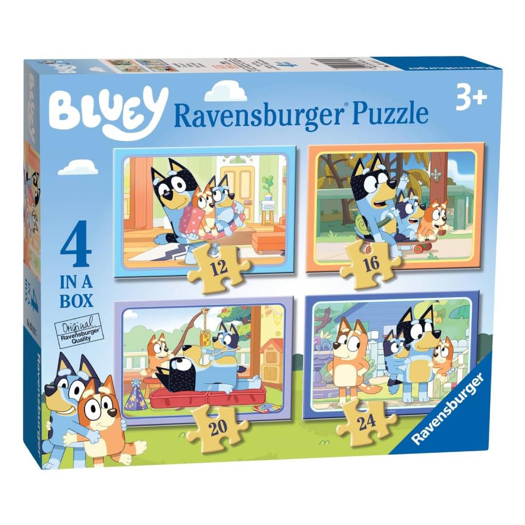 Bluey puzzle for toddlers