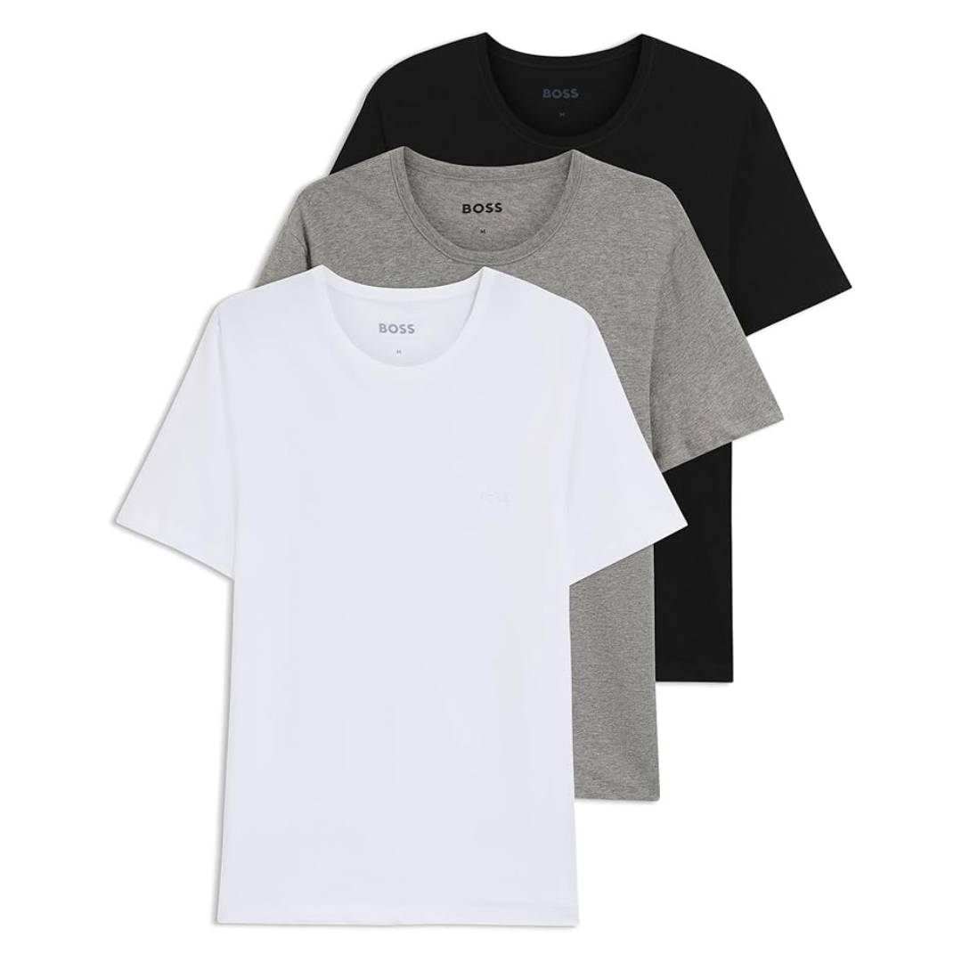 hugo boss men's t-shirts 3 pack