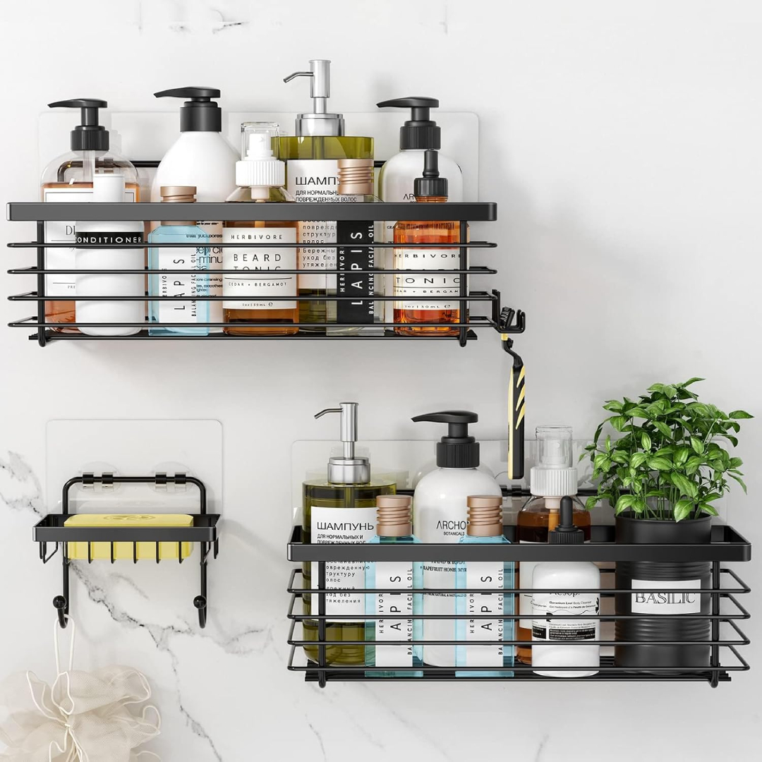 shower caddy without drilling