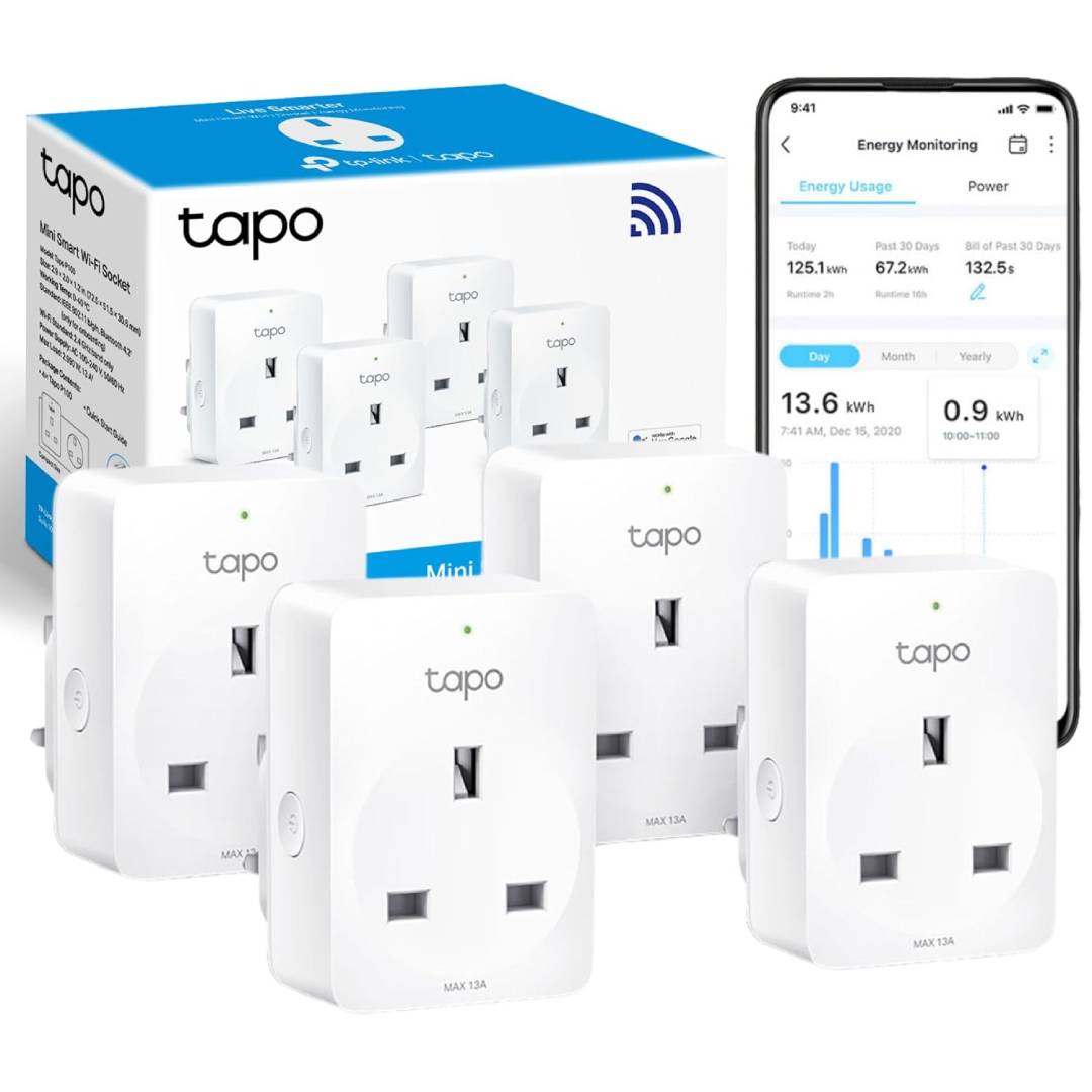 Tapo Smart Plug 4-pack