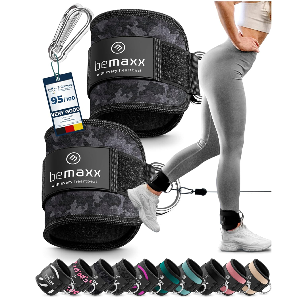 BeMaxx foot straps for cable machine