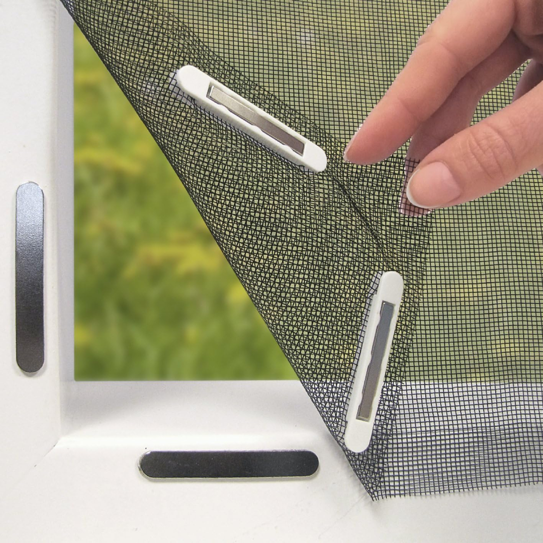 magnetic fly screen window no drilling