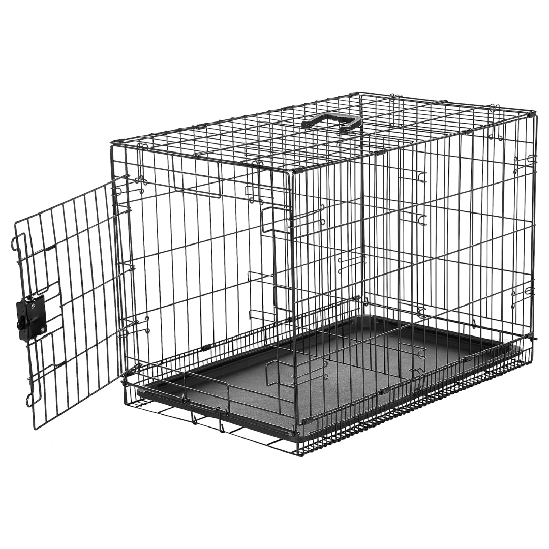 Foldable dog crate