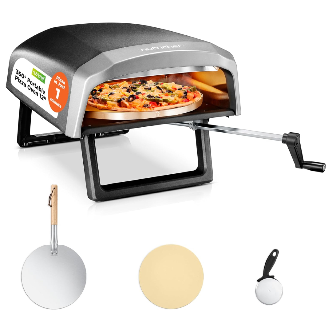 NutriChef gas pizza oven