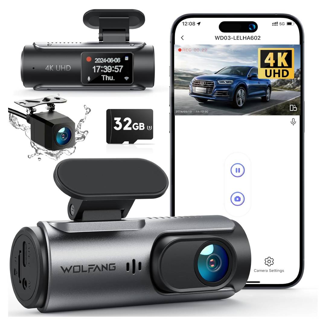 4K dash cam