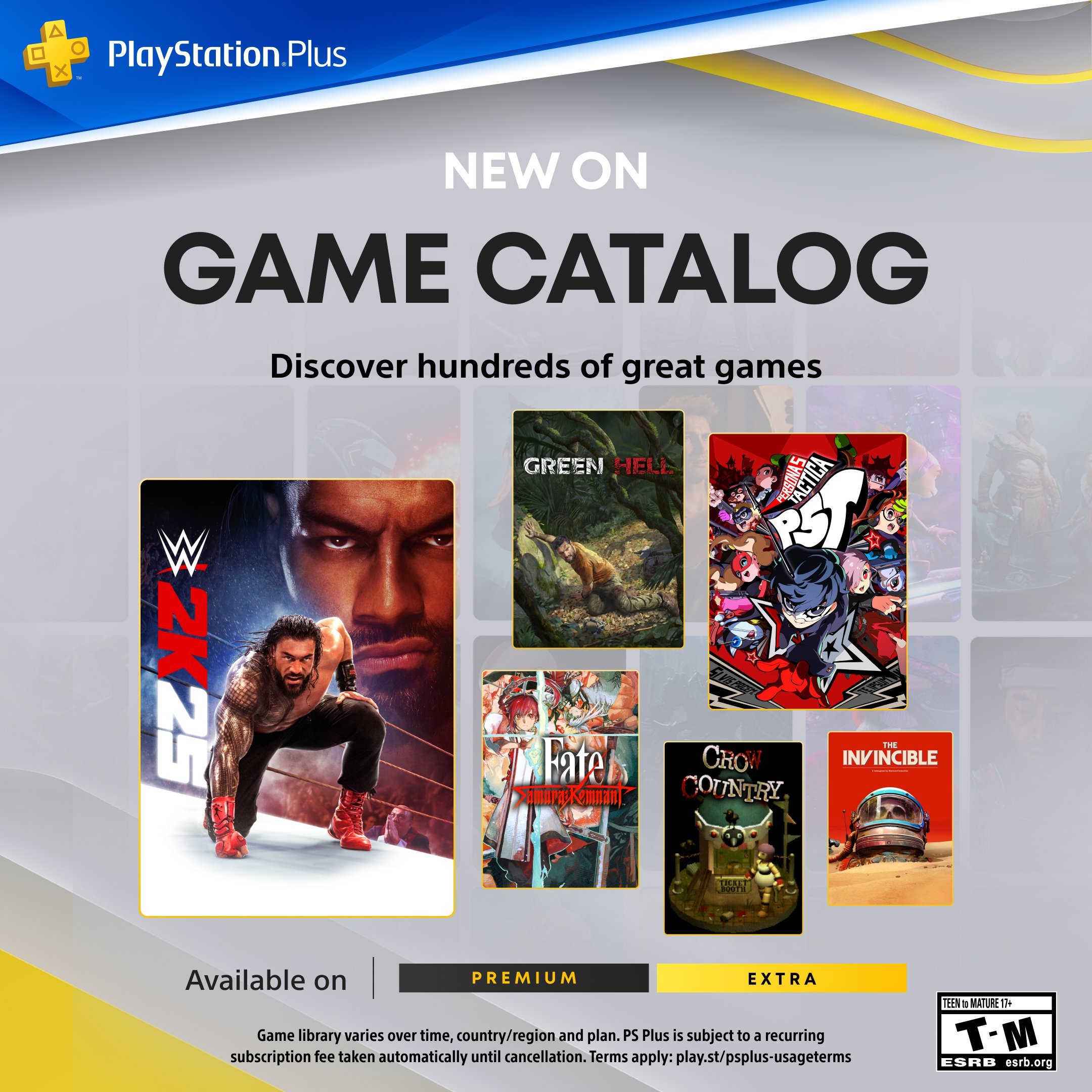PlayStation Plus Extra September 2025