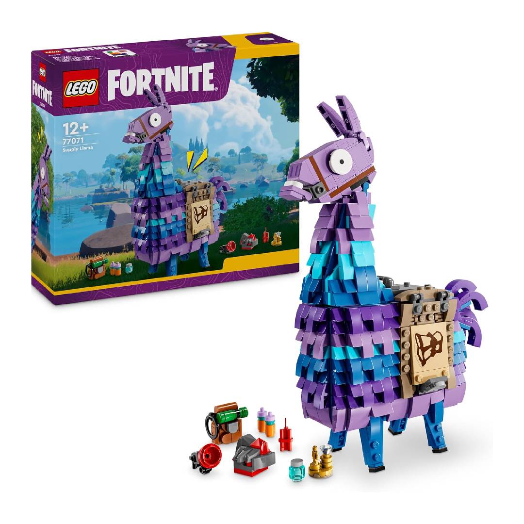 LEGO Fortnite Supply Llama, Video Game Character Toy for Boys & Girls