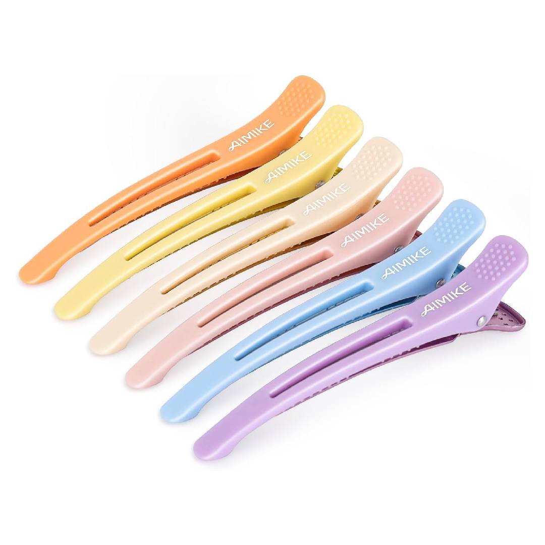 AIMIKE 6pcs Hair Clips for Styling Sectioning