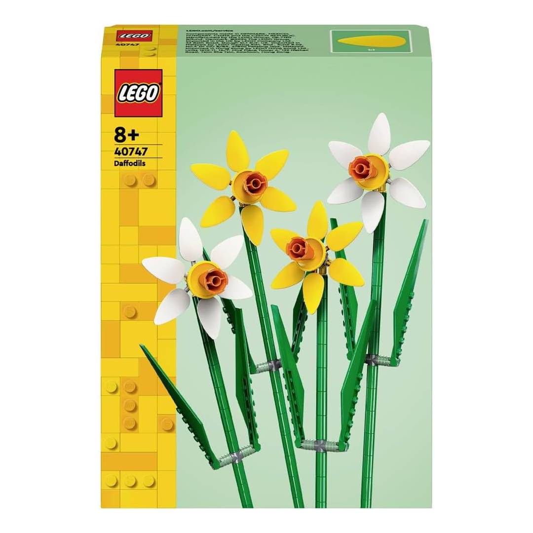 LEGO Botanicals Daffodils - Faux Flowers Building Set