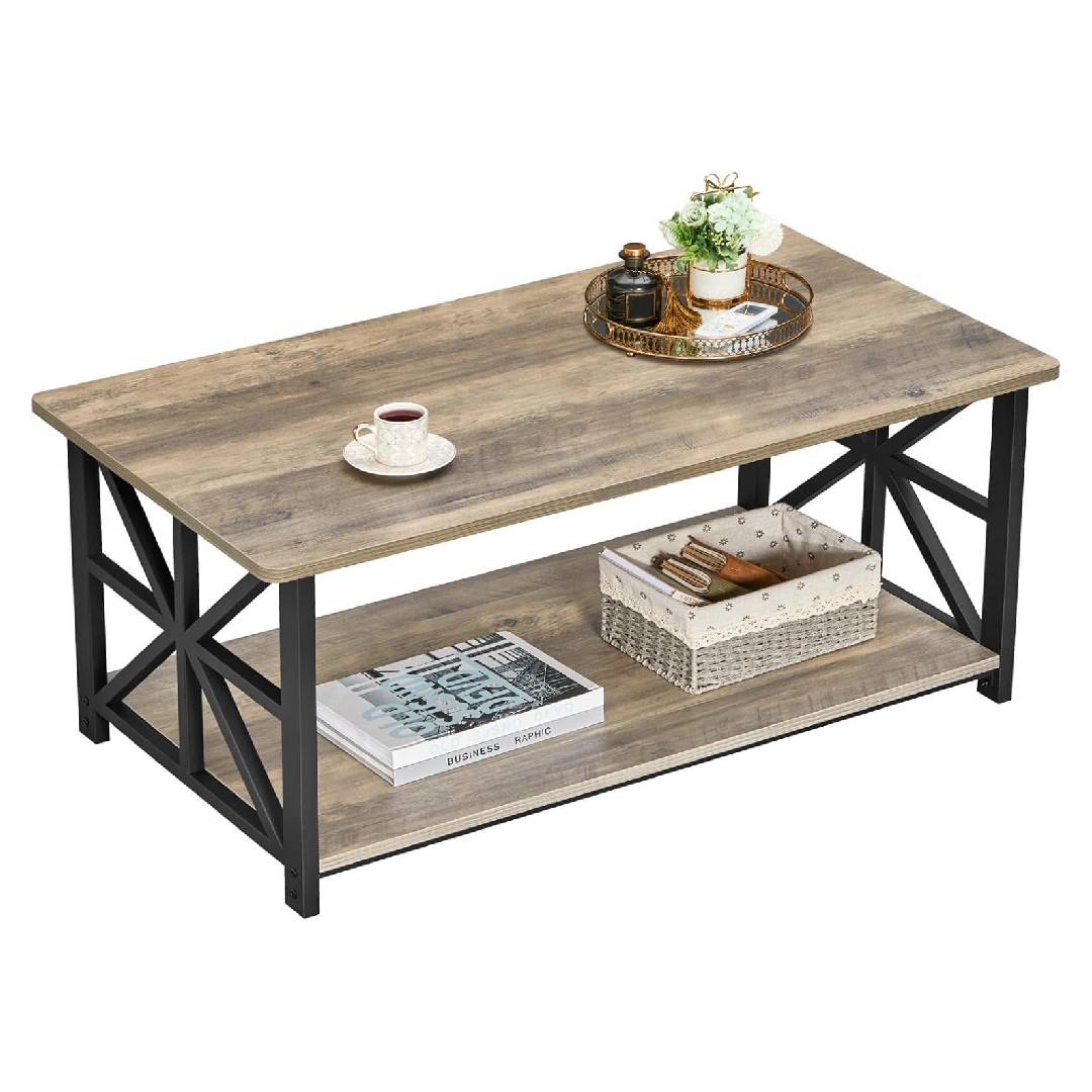 GreenForest Coffee Table with Round Corner