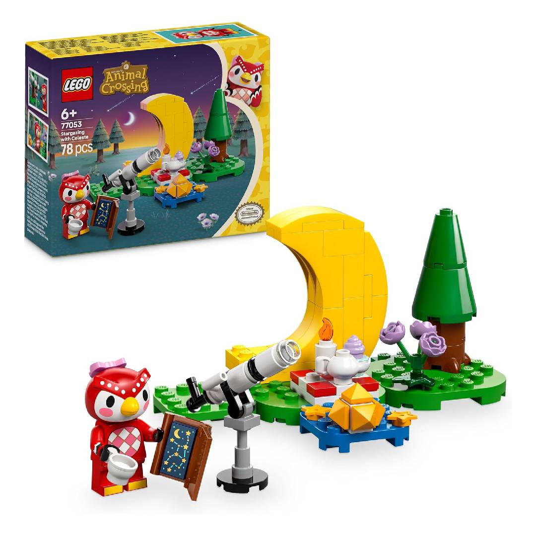 LEGO Animal Crossing Stargazing with Celeste
