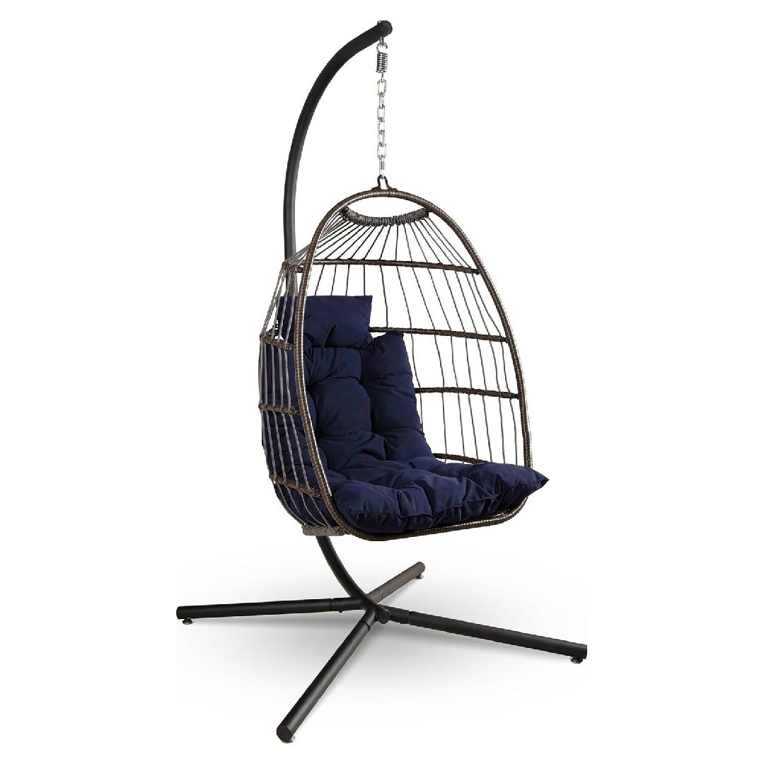 SereneLife Foldable Egg Chair
