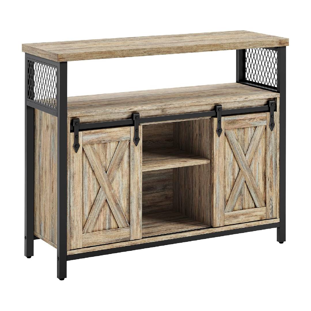 VASAGLE Sideboard, Kitchen Cabinet, Storage Cabinet