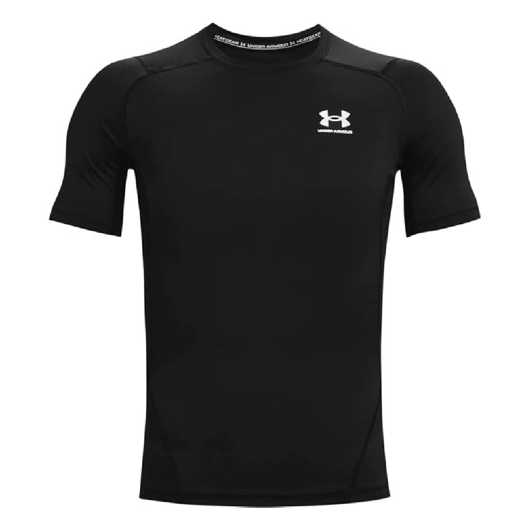 Under Armour Men's UA HG Armour Comp SS Short Sleeve Functional Shirt Quick Dry T-Shirt with Compression Fit