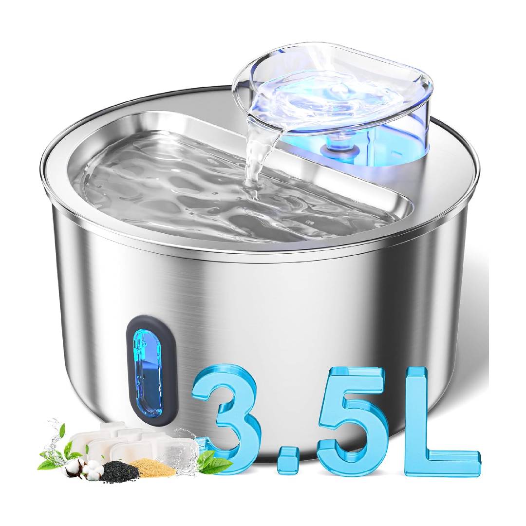 Cat Water Fountain for Drinking Bowl 3.5L