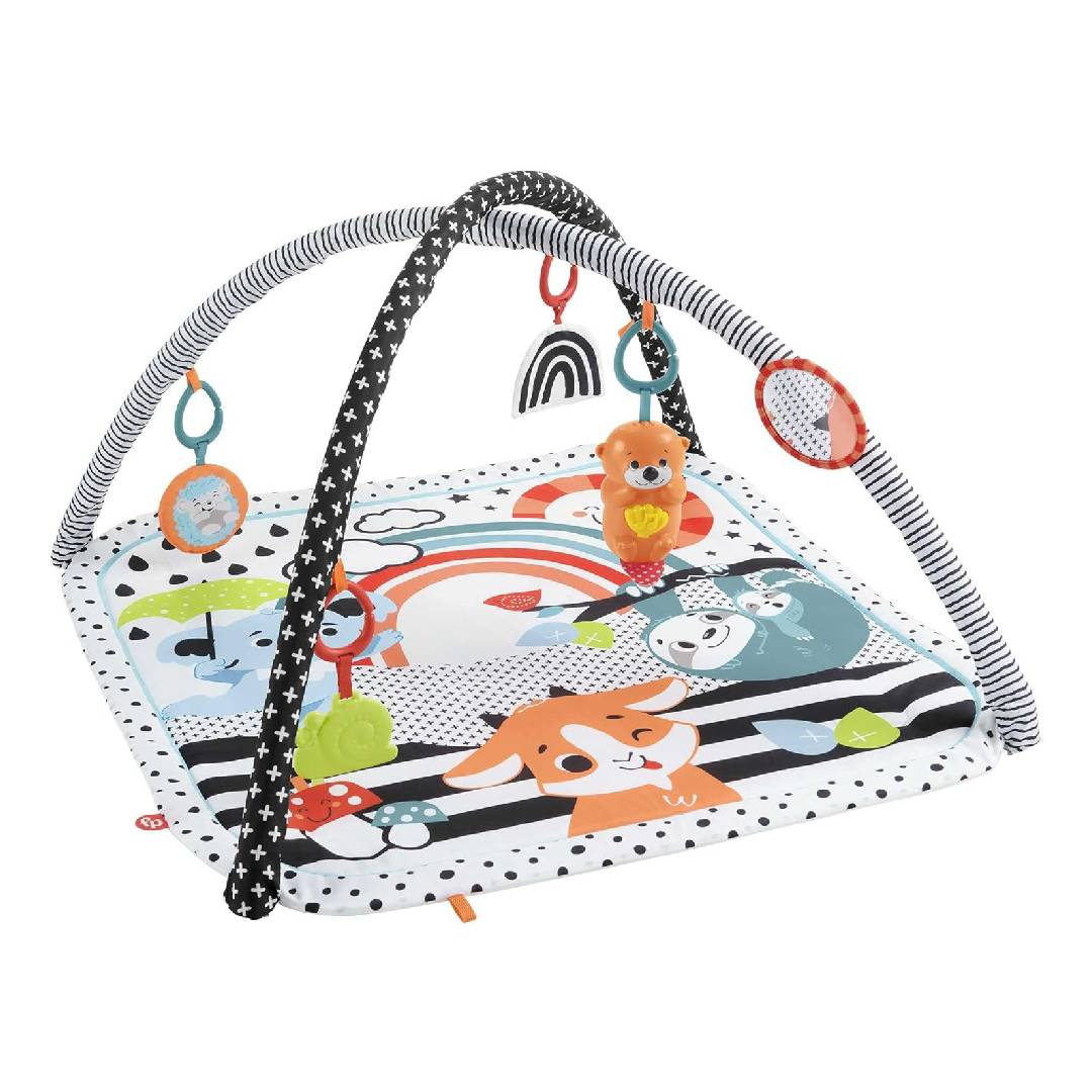 Fisher-Price Tierfreunde HPF39 Contrast Play Mat