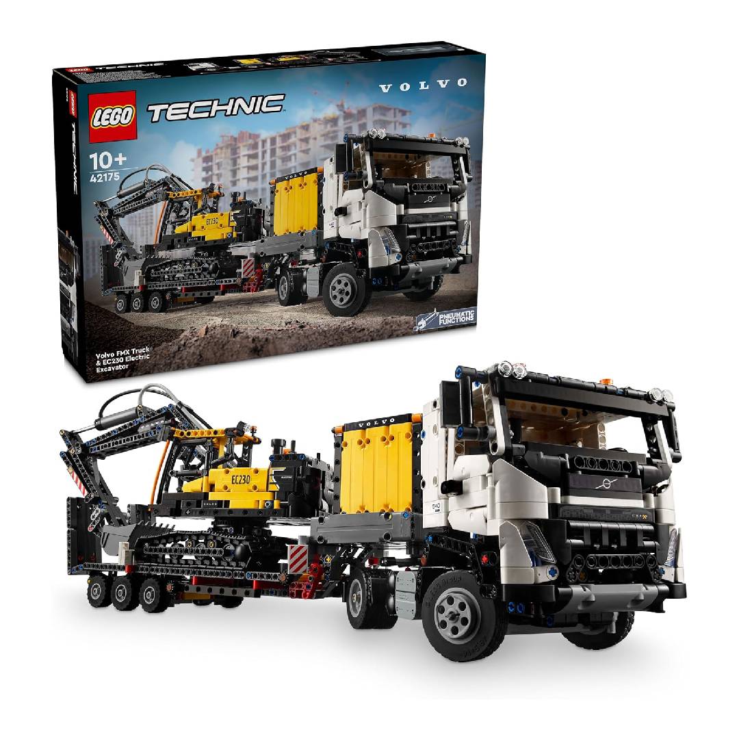 LEGO • Volvo FMX Truck & Excavator