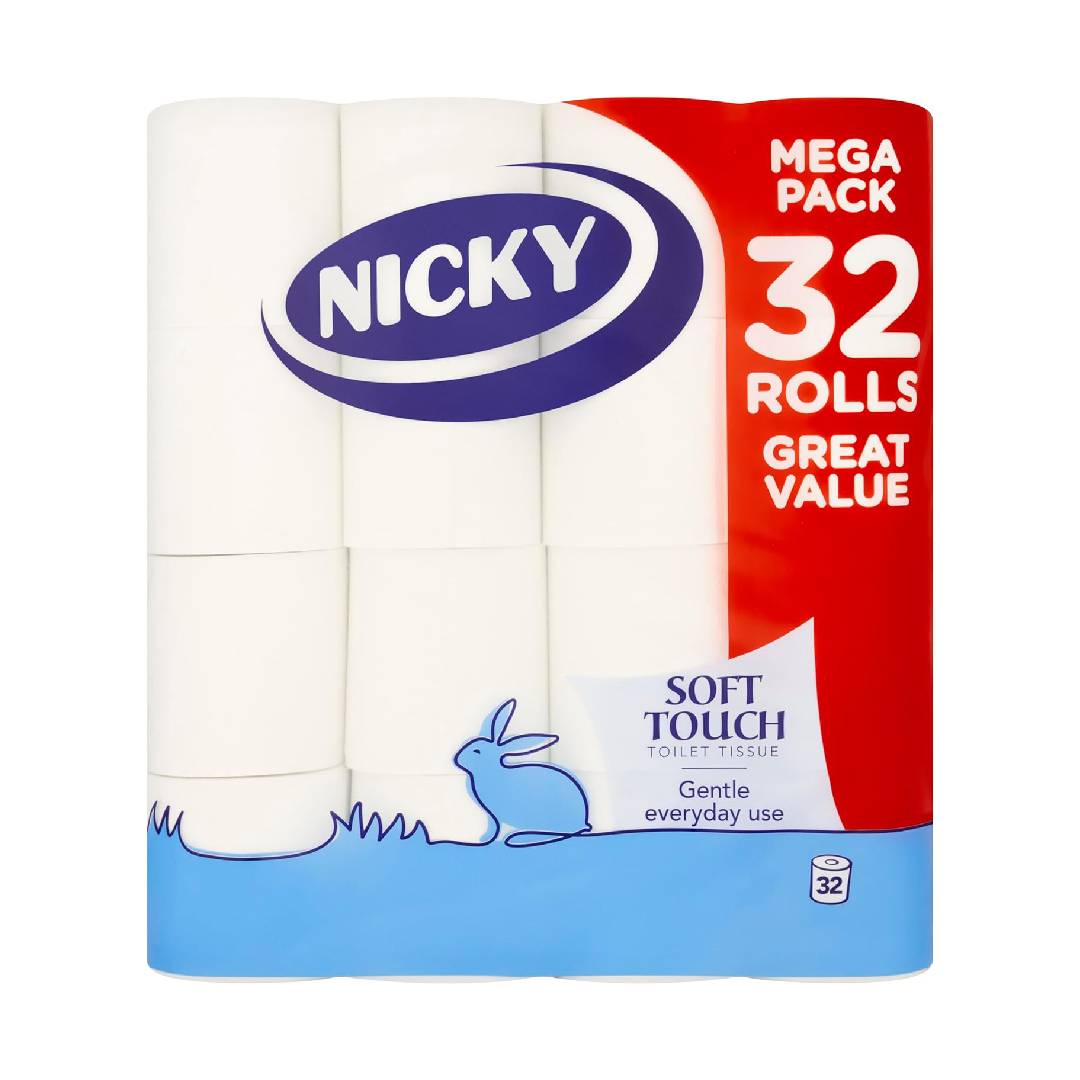 Nicky Soft Touch Toilet Tissue |Extra Value Pack