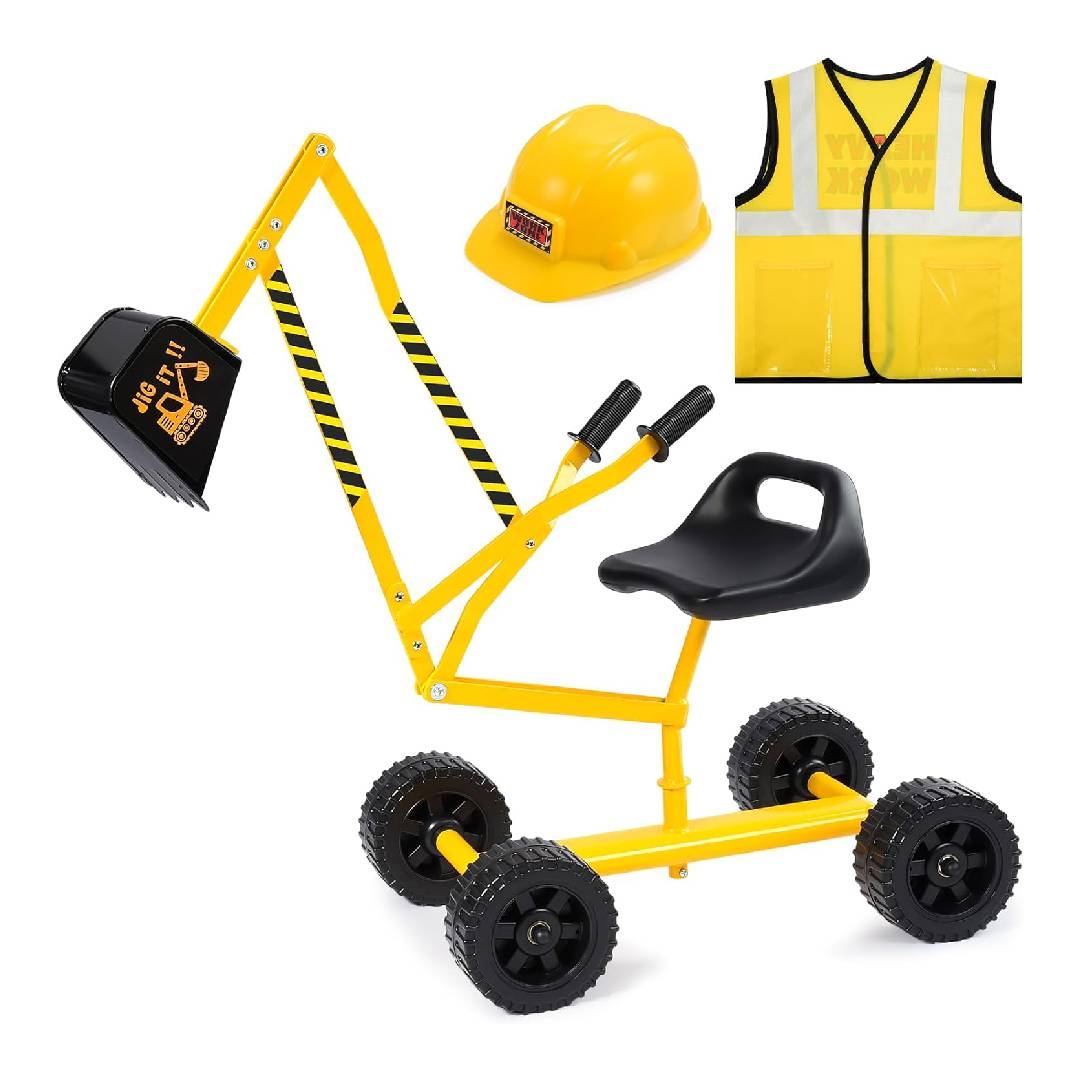 Excavator Toy for 3-8 Year Old Boys
