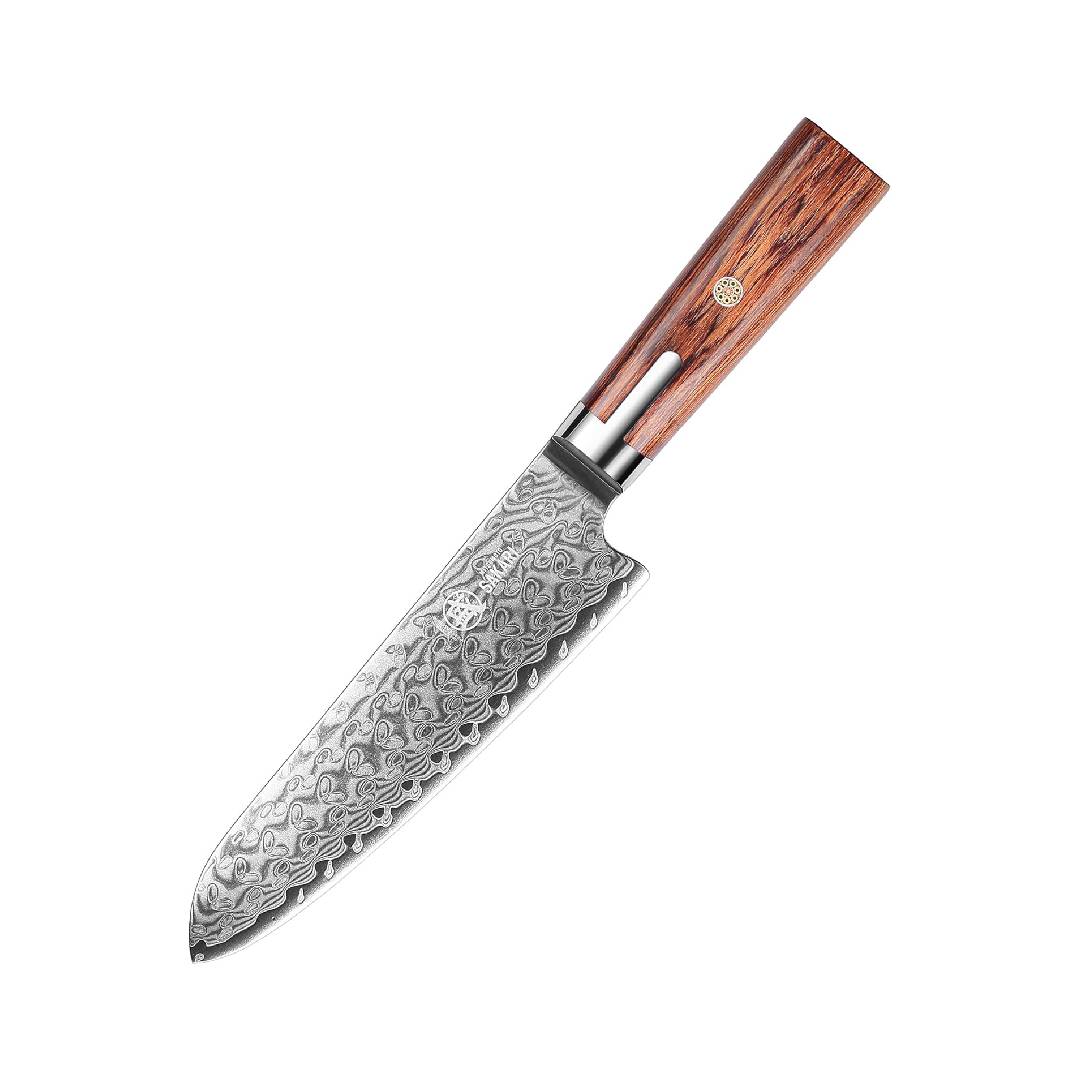 MITSUMOTO SAKARI Japanese Santoku Knife