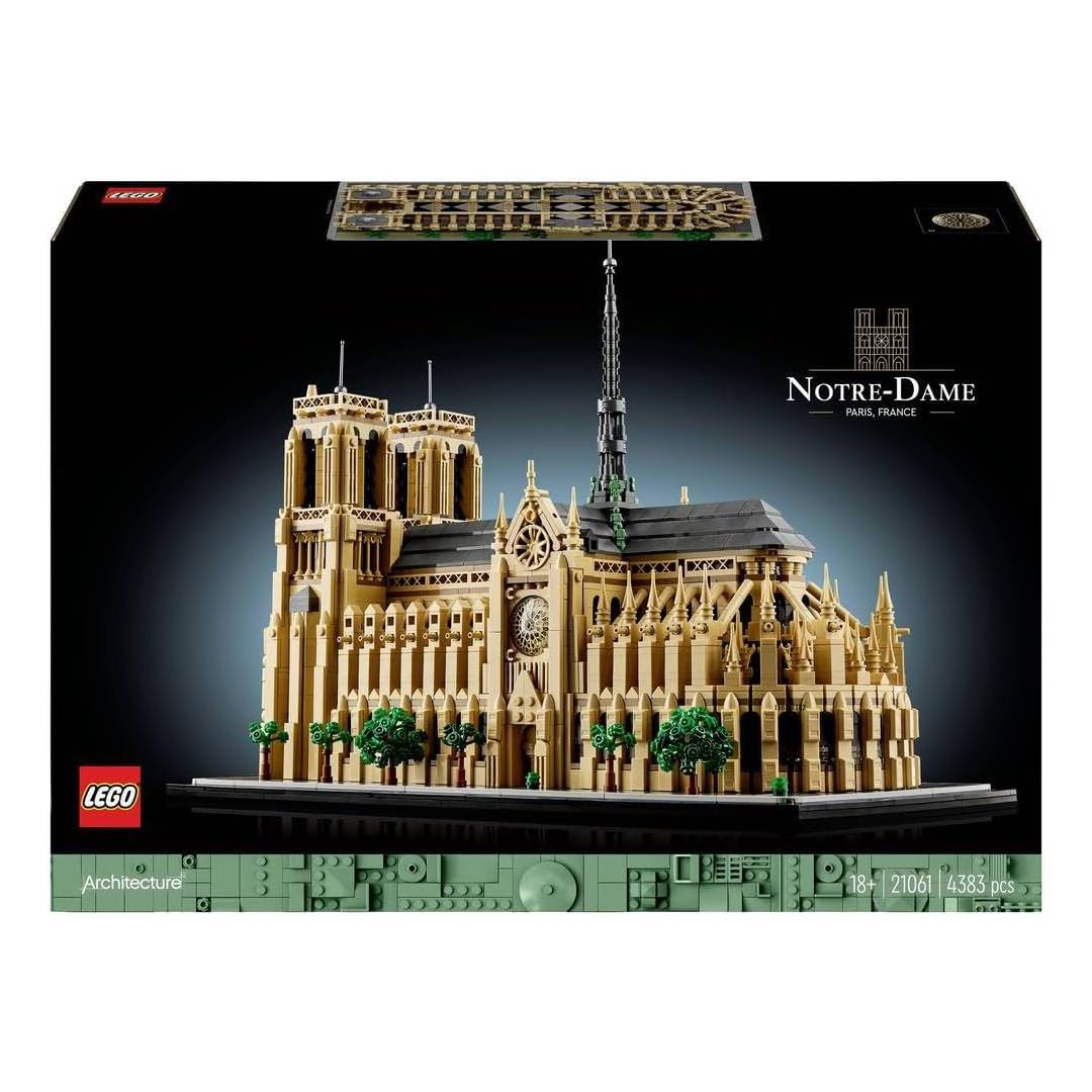 LEGO Architecture Notre Dame de Paris Model Kits to Build for Adults