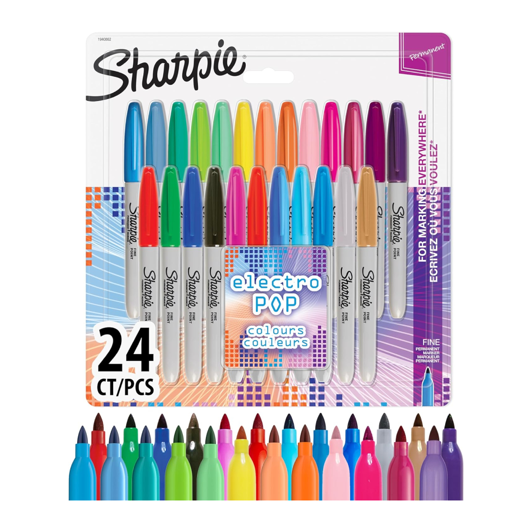 Sharpie permanent markers 24 pack