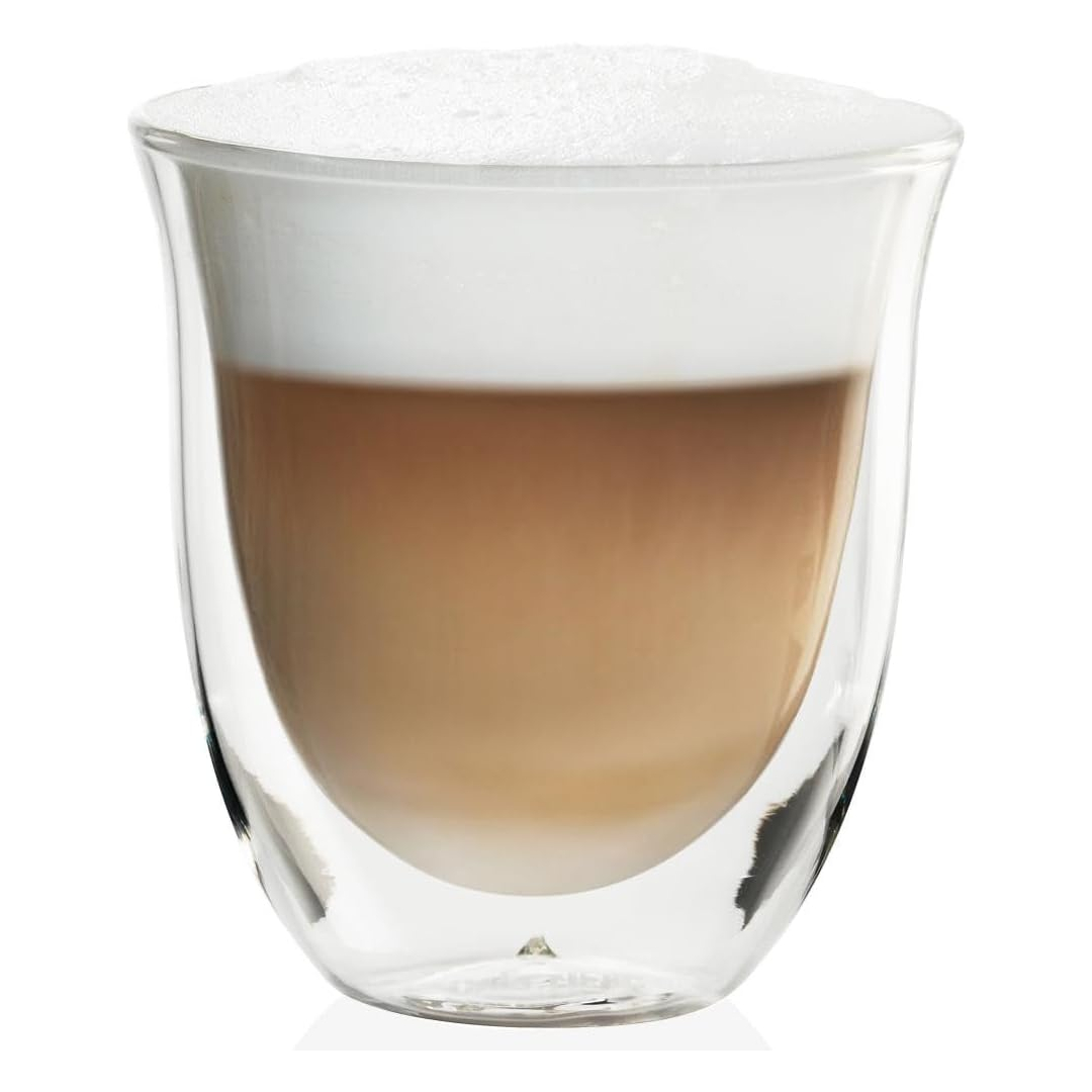 DeLonghi double walled cappuccino glasses