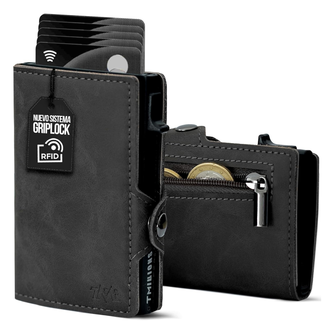 smart leather wallet